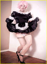 Limp-dicked sissy maid Pamella