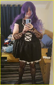 Transvestite maid Amy