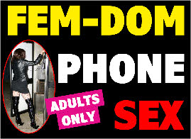 UK fem-dom phone sex