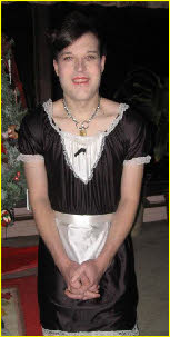 Effeminate sissy maid Shaun failing as a man