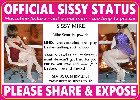 Sissy exposure ID card for effeminate men