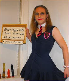 Scottish sissy Pippa in schoolgirl uniform Scottish sissy Pippa in schoolgirl uniform