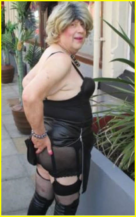 Sissy whore Emma flashes her undies in public Sissy whore Emma flashes her undies in public