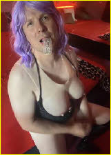 Condom sucking sissy loser Michelle