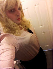 Blonde sissy from Newcastle