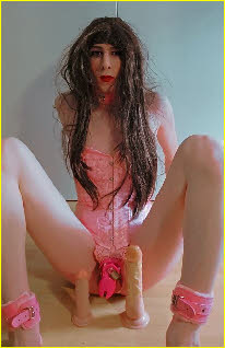 Gay sissy slut Julia with his favourite anal sex toys Gay sissy slut Julia with his favourite anal sex toys