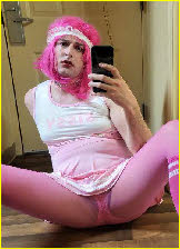 Austin dressing up as dumb sissy slut Tiffany behind his girlfriend's back