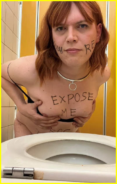 German sissy Dolly longs to be a human toilet