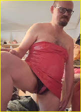Knicker-wearing sissy loser Peggy from the Netherlands