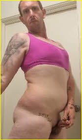 Tiny-dicked sissy Jake Lee jerks off his hilariously small clitty