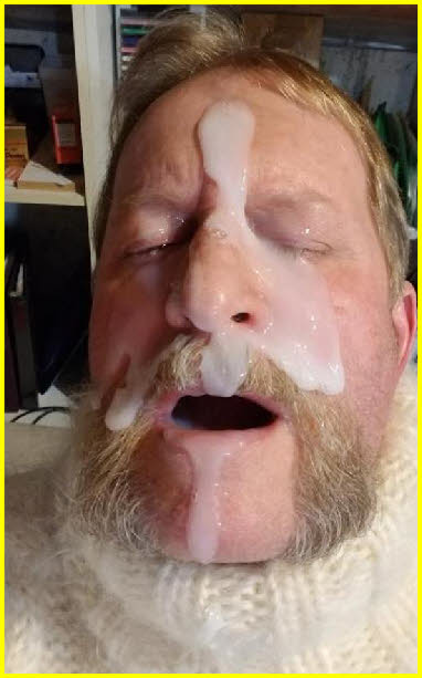 Closet sissy Scott McCallum takes a huge jet of spunk in his face Closet sissy Scott McCallum takes a huge jet of spunk in his face