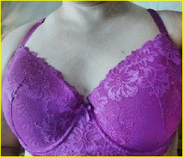Married man in wife's bra Married man in wife's bra