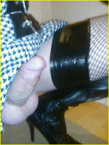 Hard cock of sissy Kelly