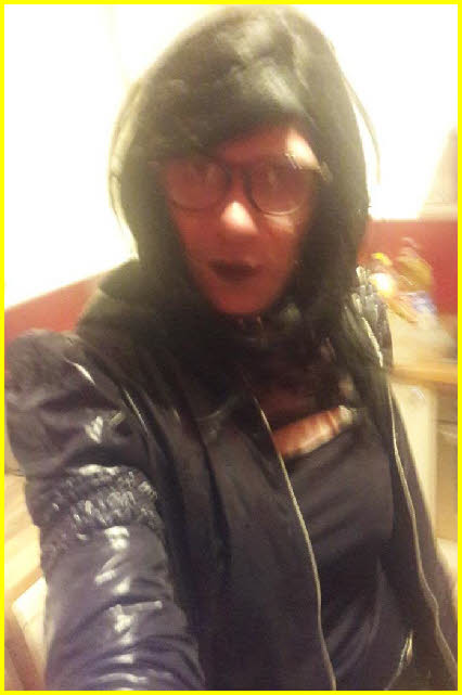 Mincing sissy Kelly from Aberdeen