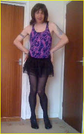 Loser male James exposed as sissy slut Rachel