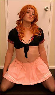 Sissy femboi Sammy totally failing as a man
