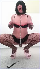 Caged Berlin sissy slut Cora Caged Berlin sissy slut Cora