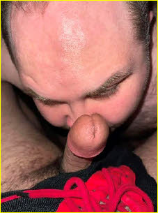 Cum-hungry sissy loser Mark worshipping hard dick