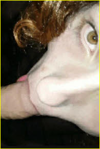 Gay sissy Gemma from Harrogate sucks admirer's thick dick