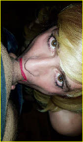 German sissy with a mouthful of dick