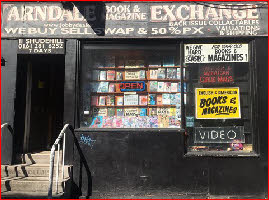 Fetish clothing and bondage store near Waterloo Station