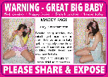 Sissy ABDL ID card for sharing and exposure