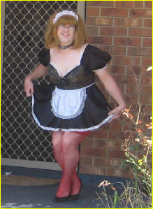 Married man in female-led relationship forced to dress as cute French maid